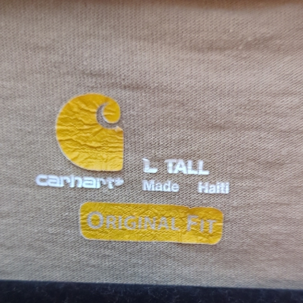 Carhartt Men's Short Sleeve Brown Tee - Picture 2 of 9